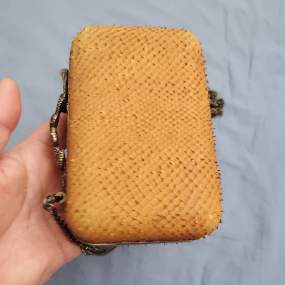 House of Harlov 1960 Mini Box Clutch  Purse Marley. - Picture 7 of 11